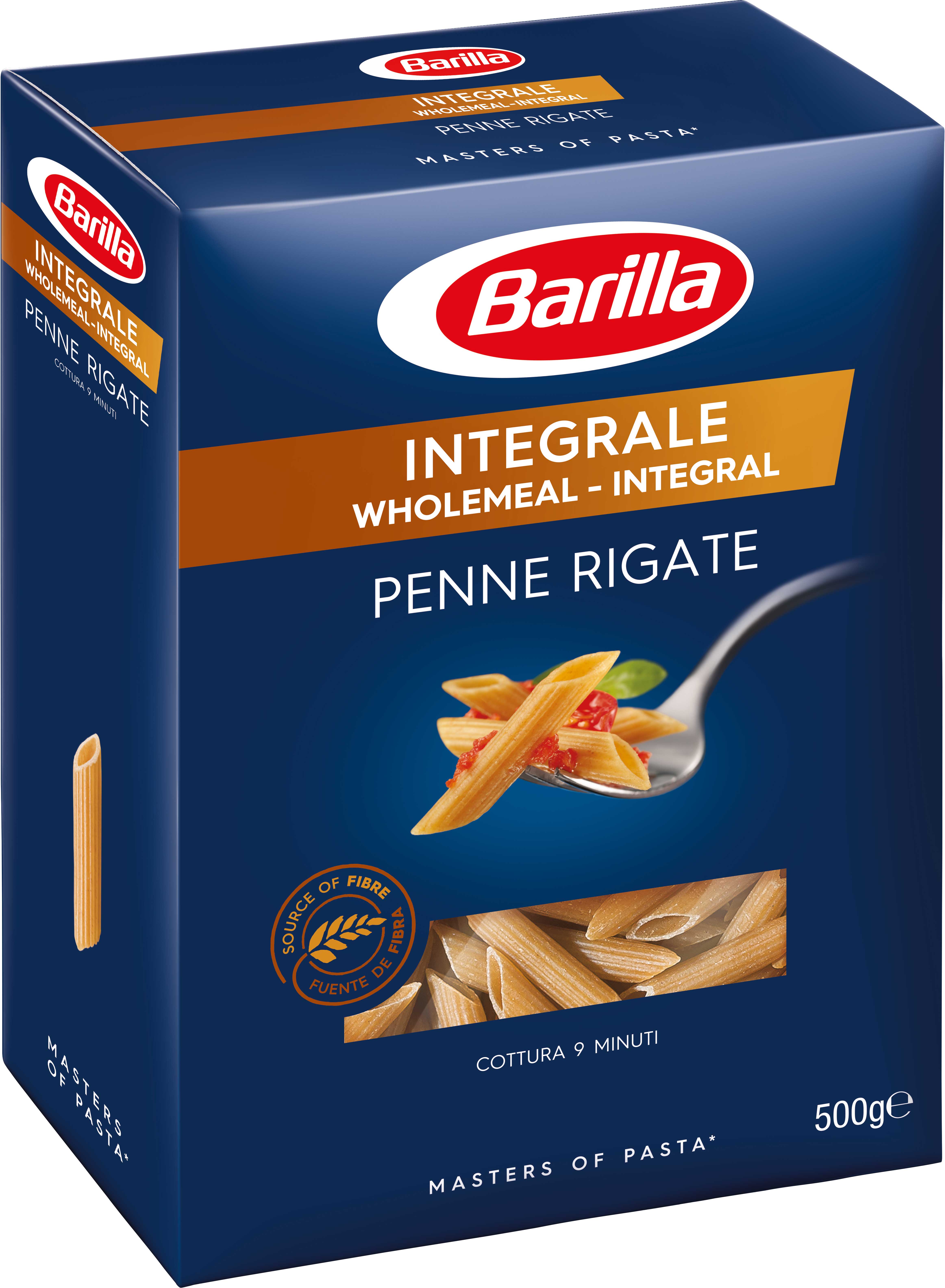 PENNETTE RIGATE INTEGRAL 500 GRS
